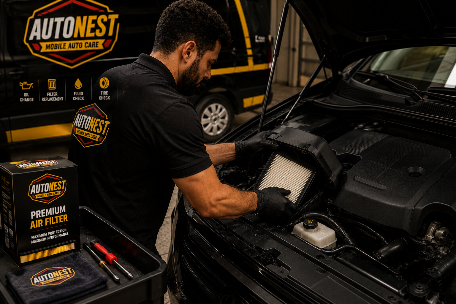 Air Filter & Fluids